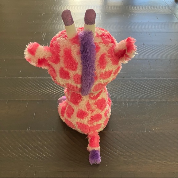 3/$18 - Ty Beanie Boos | Twigs the pink Giraffe stuffed animal - Picture 6 of 7